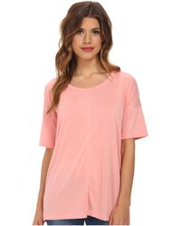 Splendid Sandwash Jersey Open Back Top - Lyst