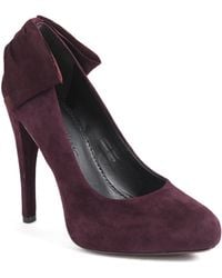 Vera Wang Lavender Jane Suede Platform Pumps - Lyst