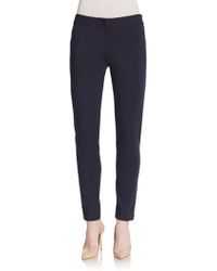 Armani Double-Face Jersey Leggings - Lyst