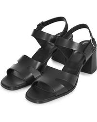 Topshop Natalie '90S Mid-Heel Sandals - Lyst