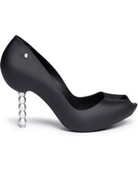 Melissa X Karl Lagerfeld 'Pearl' Bead Heel Pumps - Lyst