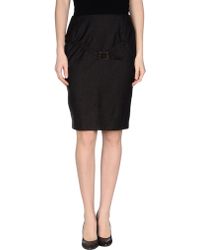B Store Knee Length Skirt - Lyst