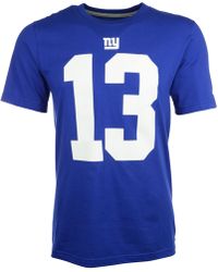 Nike Men'S Short-Sleeve Odell Beckham Jr. New York Giants T-Shirt - Lyst