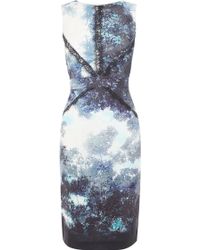 Coast Arwa Printed Bandeau Dress. - Lyst