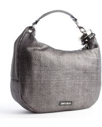 jimmy choo silver bag