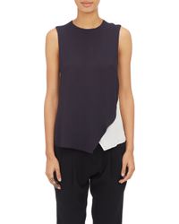 A.L.C. Two-Tone Asymmetric-Layer Emmy Top - Lyst