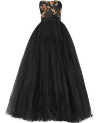Notte By Marchesa Embellished Tulle Gown - Lyst