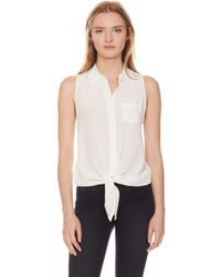 Equipment Mina Tie Front - Lyst