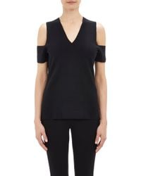 Derek Lam Cold Shoulder Sweater - Lyst