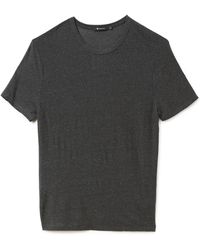 T By Alexander Wang Slub Crew Neck T-Shirt - Lyst