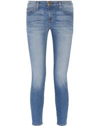 Current/Elliott The Stiletto Mid-Rise Skinny Jeans - Lyst