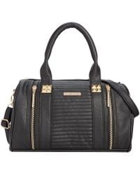 Rampage Quilted Satchel - Lyst