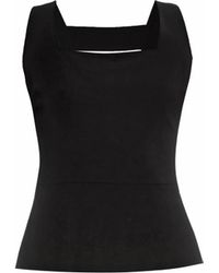 A.L.C. Kent Open-Back Crepe Top - Lyst