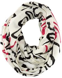 Kate Spade Love Print Infinity - Lyst