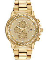 ... Drive Gold-Tone Stainless Steel Bracelet Watch 42Mm Fb3002-53P - Lyst