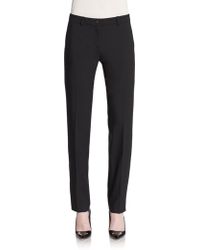 Michael Kors Stretch Wool Skinny Pants - Lyst