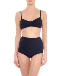 Rachel Comey Revival Basketweave Bikini Top - Lyst