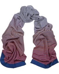 Missoni Striped Ribbed Cotton-Blend Scarf - Lyst