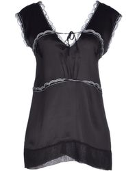 Alberta Ferretti Top - Lyst