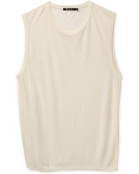 T By Alexander Wang Slub Muscle T-Shirt - Lyst
