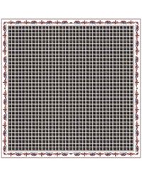 Temperley London Check Aponi Border Scarf - Lyst