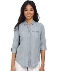 Calvin Klein Jeans Denim Button Down Shirt - Lyst