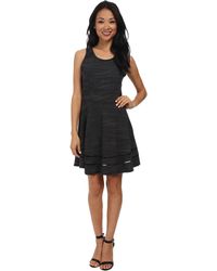 Splendid Terry With Lattice Trim Dress - Lyst