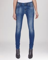 Karen Millen Jeans - Faded Worn Wash In Denim - Lyst