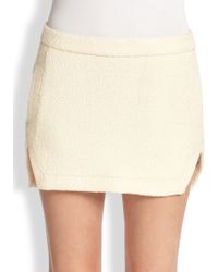 Sachin & Babi Pisa Wool BouclÉ Mini Skirt - Lyst