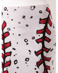 Jeremy Scott 'Madbal'L Knit Skirt - Lyst