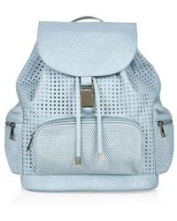 Topshop Perforated Backpack - Lyst