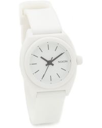 Nixon Small Time Teller P Watch - Hot Pink - Lyst