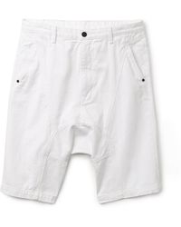 Helmut Lang Drop Crotch Shorts - Lyst