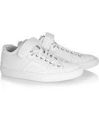 Pierre Hardy Textured-Rubber And Leather Sneakers - Lyst