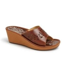 Olukai 'Noho Lio' Wedge Sandal - Lyst