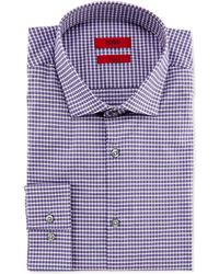 Hugo Boss Easton Slim Fit Check Dress Shirt - Lyst