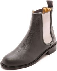 Avec Moderation Pimlico Cheslea Boots - Anthracite - Lyst