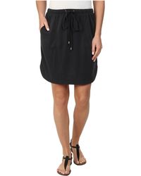 Splendid Sandwash Jersey Skirt - Lyst