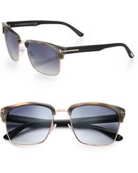 tom ford 57mm oversized square sunglasses