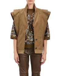 Isabel Marant Oversize Jeff Vest - Lyst
