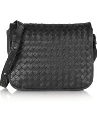 Bottega Veneta Intrecciato Leather Shoulder Bag - Lyst