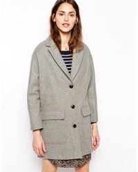 Sessun Mrs Freeze Boyfriend Coat - Lyst