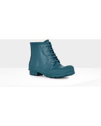 Hunter Women'S Original Lace-Up Boots - Lyst