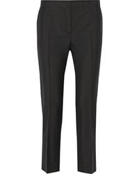 Acne Studios Saville Wool And Mohair-Blend Tapered Pants - Lyst