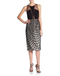 Sachin & Babi Khloe Paneled Dress - Lyst