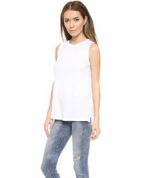 Current/Elliott The Muscle Tee - Sugar - Lyst