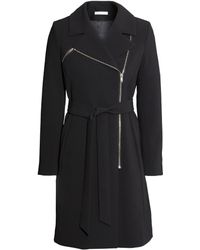 H&M Biker Coat - Lyst