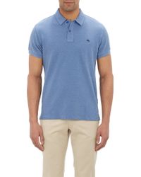 Etro Paisley-Faced Polo-Collar Shirt - Lyst