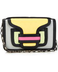 Pierre Hardy Colour-Block Leather Shoulder Bag - Lyst