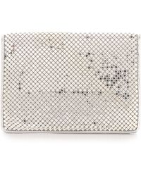 Whiting & Davis Passport Cover Gold - Lyst